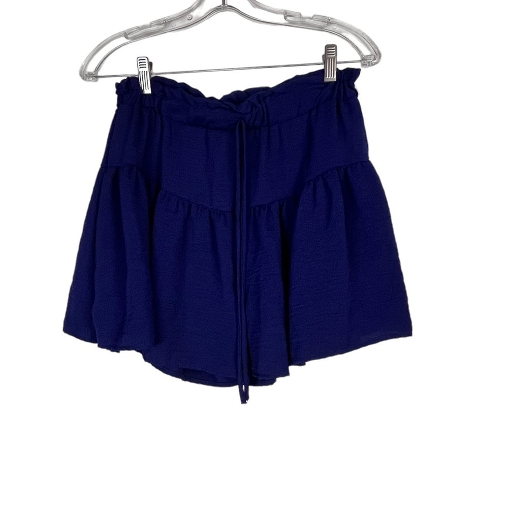 SAINTS AND HEARTS BLUE SKORT Mini SKIRT SIZE M